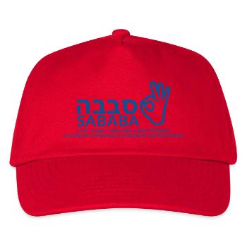 Sababa - Kinder Basecap - Rot - Vorne