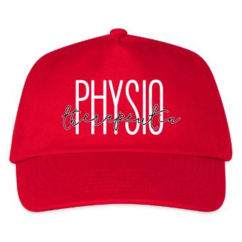 Stylish design for the physiotherapist - Kids’ Baseball Cap - red - Front