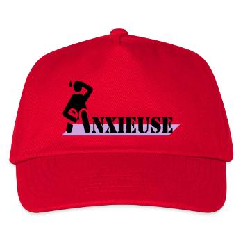 Anxieuse - Casquette de baseball Enfant - rouge - Devant