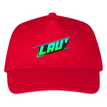Lau' - Kids’ Baseball Cap - red - Front