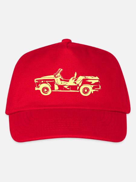 Kübel Tramp - Kinder Basecap - Rot