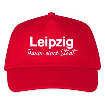 Leipzig - Kinder Basecap - Rot - Vorne