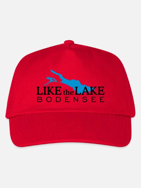 Like the Lake Bodensee - Kinder Basecap - Rot