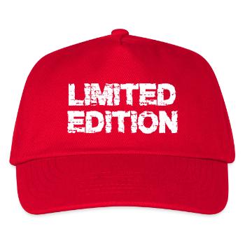 limited weiss - Kinder Basecap - Rot - Vorne