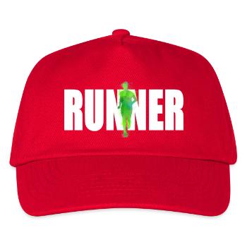 Coureur - Casquette de baseball Enfant - rouge - Devant