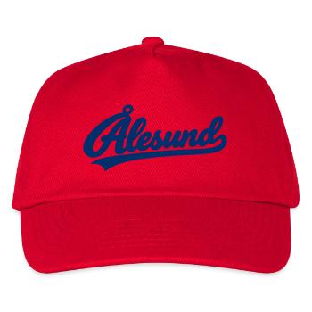 Alesund - Norway - Norwegen - Norge - Skandinavien - Kinder Basecap - Rot - Vorne