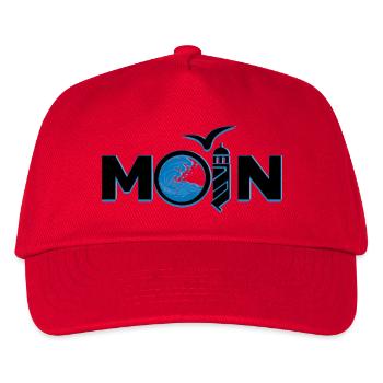 Moin North German - Kids’ Baseball Cap - red - Front