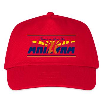 Es gibt keinen Ort wie Arizona - Kinder Basecap - Rot - Vorne