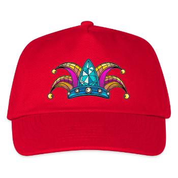 Fool's Cap Fool's Cap for Carnival and Carnival - Kids’ Baseball Cap - red - Front