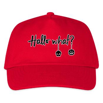 Halloween Ironic - Kids’ Baseball Cap - red - Front