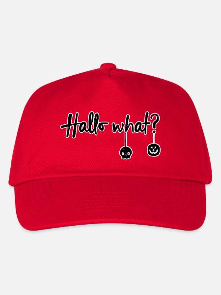 Halloween Ironisch - Kinder Basecap - Rot