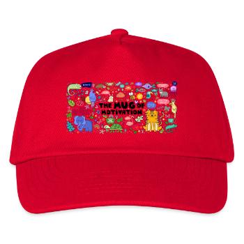 Coupe de motivation - Casquette de baseball Enfant - rouge - Devant