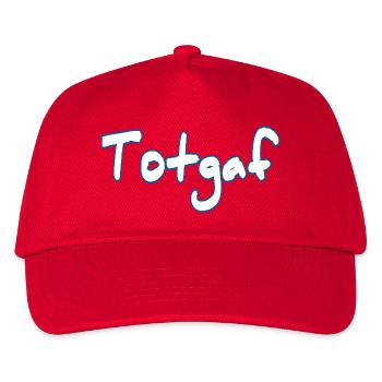 Totgaf - Kinder Basecap - Rot - Vorne