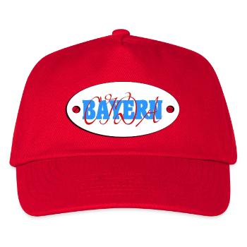 Bavaria, Bavaria Oida, Bavaria, Bavaria coat of arms - Kids’ Baseball Cap - red - Front