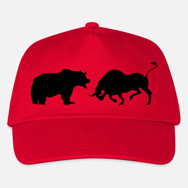 bitcoin - Casquette de baseball Enfant - rouge