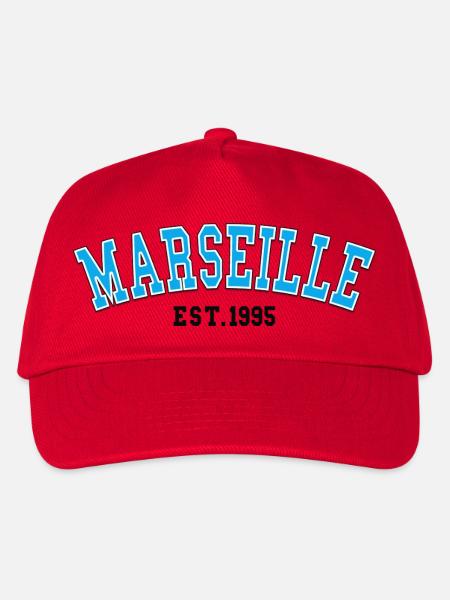 Marseille Est.1995 - Kinder Basecap - Rot