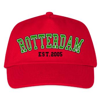 Rotterdam Est.2005 - Kids’ Baseball Cap - red - Front