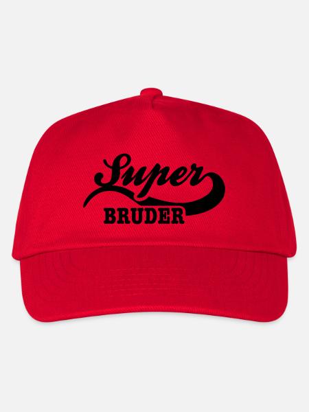 bruder - Kinder Basecap - Rot