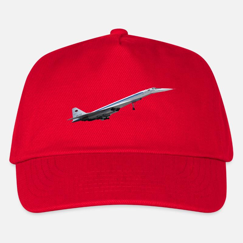 Tu-144 - Kinder Basecap - Rot