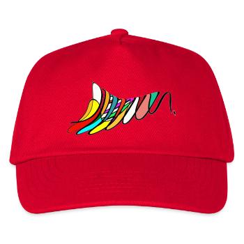 Feeling Good - Kinder Basecap - Rot - Vorne