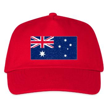 Australia - Kids’ Baseball Cap - red - Front