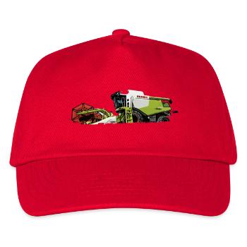 Combine harvester 630 - Kids’ Baseball Cap - red - Front