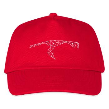 Sylt | Polygon | White - Kids’ Baseball Cap - red - Front