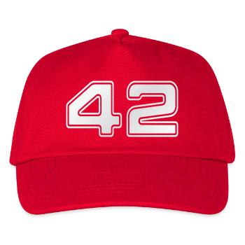 NERDY pour toujours - 42 - Casquette de baseball Enfant - rouge - Devant