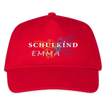 Écolière Emma - Casquette de baseball Enfant - rouge - Devant