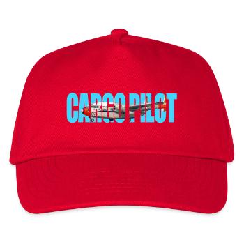 Cargo pilot C-119 - Kids’ Baseball Cap - red - Front