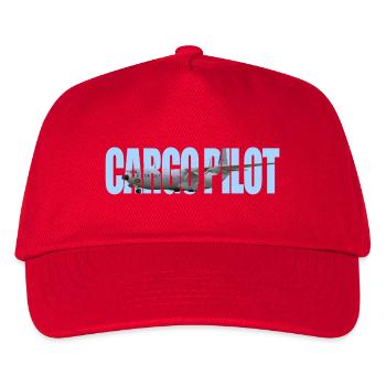 Cargo pilot C-133 - Kids’ Baseball Cap - red - Front