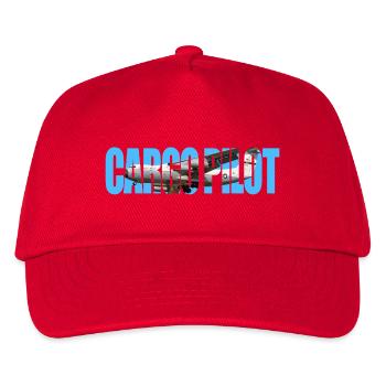 Cargo pilot C-141 - Kids’ Baseball Cap - red - Front
