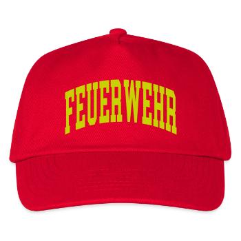 Pompiers - Casquette de baseball Enfant - rouge - Devant