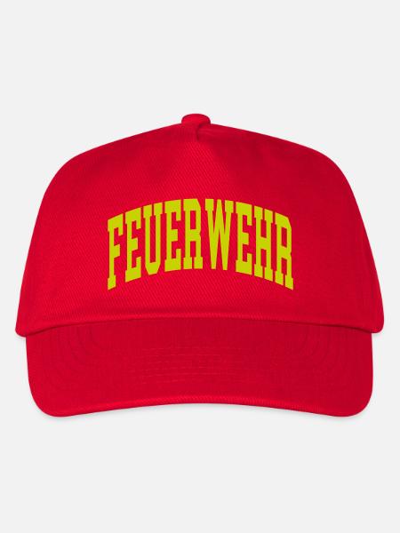 Feuerwehr - Kinder Basecap - Rot