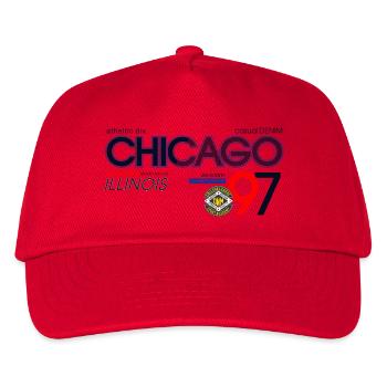Urban College Sports Style Design - Kids’ Baseball Cap - red - Front