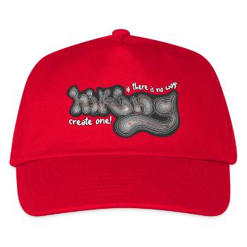 outdoor  - Kinder Basecap - Rot - Vorne