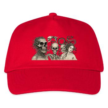 THE DAMNED #6 - dark hell - Kids’ Baseball Cap - red - Front
