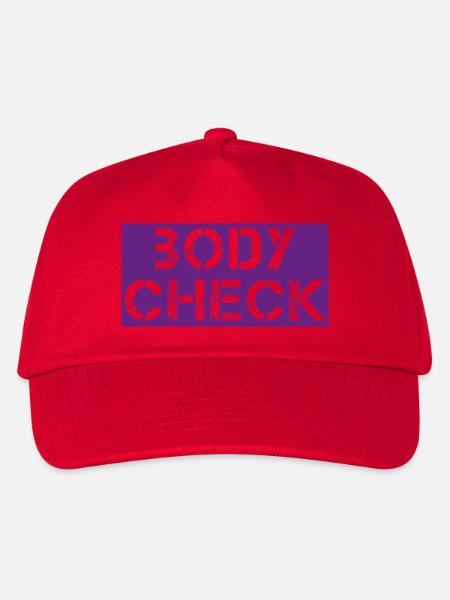 Body check - Kids’ Baseball Cap - red