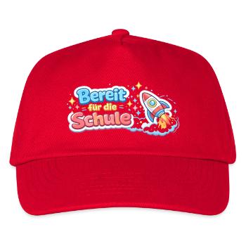 Prêt pour l’inscription scolaire - Casquette de baseball Enfant - rouge - Devant