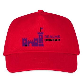 Castle Castle Realms Unread - Kids’ Baseball Cap - red - Front
