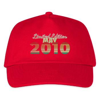16. Geburtstag Limited Edition (SCR) 05/2010 - Kinder Basecap - Rot - Vorne