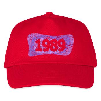Réunion de classe 1989 - Casquette de baseball Enfant - rouge - Devant