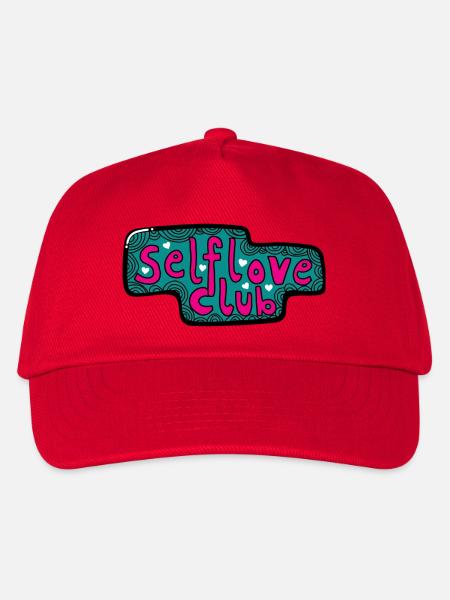 Selflove Club - Kids’ Baseball Cap - red