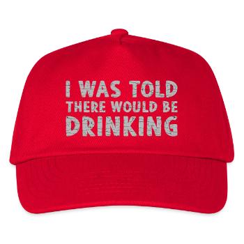 Texte grunge Pierre fissurée - Casquette de baseball Enfant - rouge - Devant