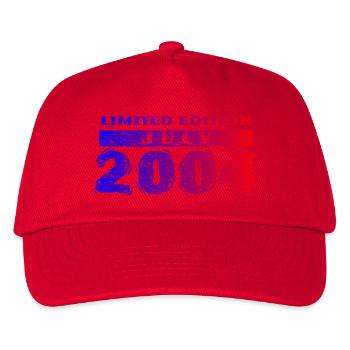 22e anniversaire Édition limitée 07/2004 - Casquette de baseball Enfant - rouge - Devant