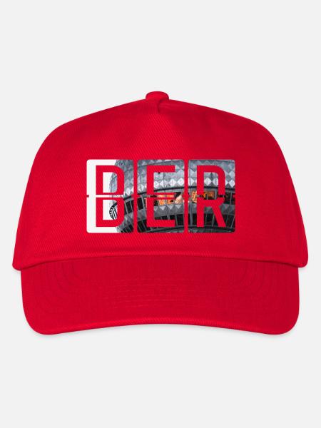 Flughafen Berlin BER - Kinder Basecap - Rot