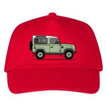 Verteidiger 90 - Kinder Basecap - Rot - Vorne