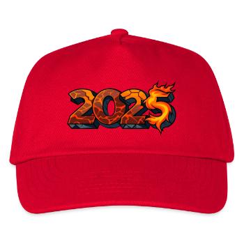 2025 - Kinder Basecap - Rot - Vorne