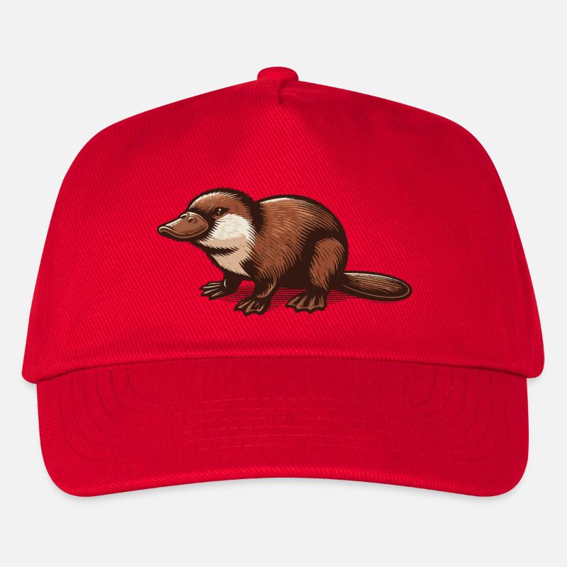 Schnabeltier - Kinder Basecap - Rot