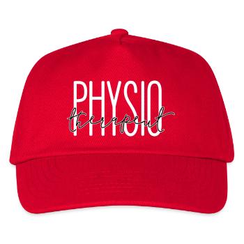 Stylish design for physiotherapist - Kids’ Baseball Cap - red - Front